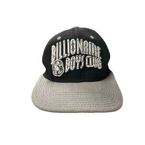 Billionaire Boys Club SnapBack Hat Cap Black Gray